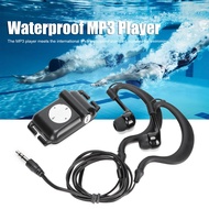 Waterproof MP3 Player MP3 Player with Headphone Waterproof Swimmer MP3 Player for Swimming Waterspor