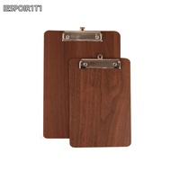 IESPOIR1T1 Clipboard, A4/A5 Wooden File Folder, Simple Thickened Hangable Storage Writing Pad Gift/