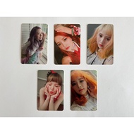 RED VELVET 3rd mini album Russian Roulette Official Photocard Irene Seulgi Yeri