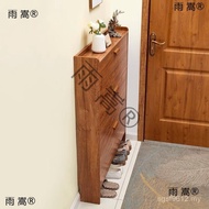 Dump in Household Solid Wood Antique Cabinet Doorway 17cm Ultra-Narrow Storage Rear Shoe Cabinet Bac