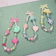 HP GANTUNGAN Jelly Gum Strap Phone 田 Hanger jelly beads cellphonehp