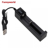 Smart Protection Battery Charger for 16340 14500 26650 Lithium Battery