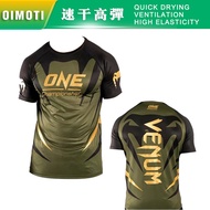 ใหม่ เสื้อยืดแขนสั้น รัดรูป ลาย VENUM Venom Mma แบบแห้งเร็ว ดูดซับเหงื่อ เหมาะกับการวิ่ง ออกกําลังกา