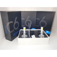C6 LED ORIGINAL HEADLIGHTS COD  H1,H3,H4,H8,H11,H7,9006,9005 fog light fog lamp 2pcs