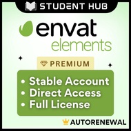 [Auto Delivery] Envato Elements Premium Account | Instant Delivery | 1–12 Months