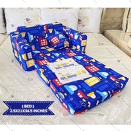 ♠ ◆ ✢ Uratex Kiddie Sofa bed sit and sleep sofa bed for kids (0-5 yrs old)