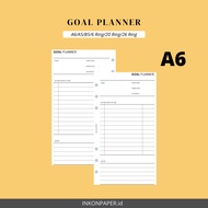 A6 Planner, Goal Planner, Life Planner, Planner 2026 [PAPER ONLY] by INKONPAPER.id
