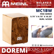 Meinl MC1BW Mini Cajon, Burl Wood