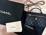 Chanel 26c LP黑色盒子包（全新） 有盒+有金鏈肩帶+有防塵袋