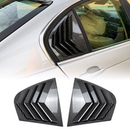 Tail Windshield Blind Shade Rear Side Window Louver Shutter Trim Cover For BMW 3 Series E46 320i 325