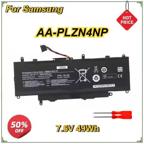 New AA-PLZN4NP Laptop Battery for Samsung ATIV PRO XE700T1C XQ700T1C XQ700T1C-A52 Series 1588-3366 X