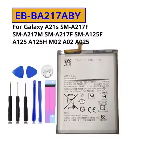 For Samsung Galaxy A21s SM-A217F SM-A217M SM-A217F A12 SM-A125F A125 A125H M02 A02 A025 EB-BA217ABY 