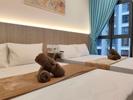 Pangsapuri studio 26 m² dengan 1 bilik mandi peribadi di Kepayan (Near Airport Luxury Room K Avenue 