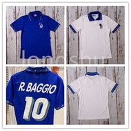 Top retro 1994 Italy Home Away Soccer Jersey Clothing S-XXL