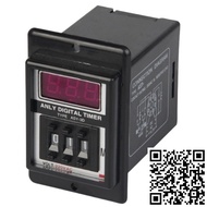 Timer điện tử ASY-3D rơ le thời gian có tai 8 chân tròn hiển thị số điện áp 220VAC kèm chân đế PF083