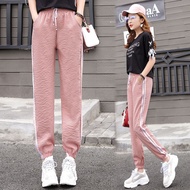 Thin Loose Fitting Harlem Pants High Waisted Tapered Pants for Women Ladies