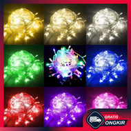 Gratis Ongkir - Lampu Hias Natal / Tumblr Light / Lampu 50 LED 10 Meter / LED Dekorasi / Ada Sambung