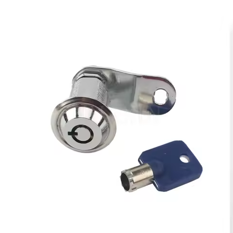1 Unit 25 16mm Arcade Machine Parts Short Cash Door Tool Box Tubular Cam Locks Same Number Key For M