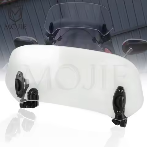 Motorcycle Windshield Extension Spoiler Windscreen Air Deflector For YAMAHA FZ-S 150 16 FZX 250 GTS1