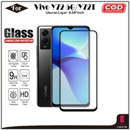 Tempered Glass Vivo Y72 5G Y72T Anti-Scratch Glass Full Cover