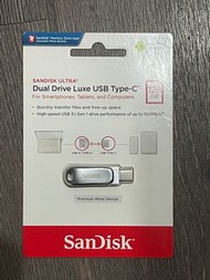 「全新」128G SanDisk SDDDC4  Ultra Luxe TypeC USB3.1 OTG 雙用 C+A