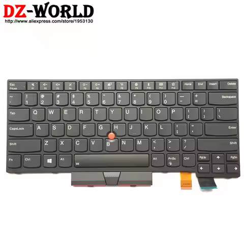 New/Orig US English Backlit Keyboard for Lenovo Thinkpad T470 T480 A475 A485 Backlight Teclado 01AX5