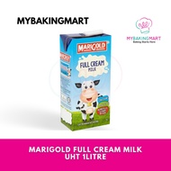 Mybakingmart | Marigold Full Cream Milk UHT 1Litre - Full Milk With Cream (1x1L) EXP DATE: 28.06.2024