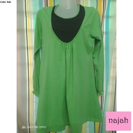 PRELOVED Tshirt Nursing Selak Aqeela Murah /Muslimah Nursing Tshirt/Breestfeeding Tshirt/Tshirt Meny