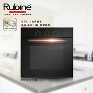 [FREE Shipping] KitchenZ Rubine Cavo Built-In Oven Multifunction Oven (60L) RBO-CAVO-60BL