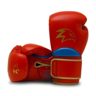 MERAH Hawkeye Fightwear Boxing Glove - Supra Red Hawk - Red Boxing Gloves