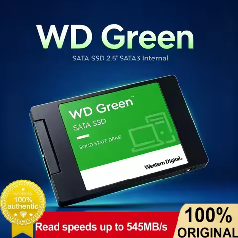 WD Green 2.5" SATA3 SSD 250GB 1TB 2TB Internal Solid State Disk High Speed Hard Drive For Notebook D