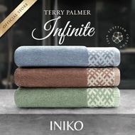 HDK-0102 Terry Palmer Infinite Bath Towel Iniko Motif 70x140cm * SUPER SOFT HIGH ABSORPTION *