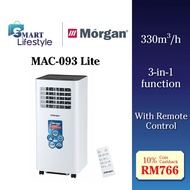 Morgan Portable Air Cond with Remote Control 9000BTU MAC-093 Lite