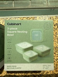 Cuisinart 3-piece Square Nesting Bowl