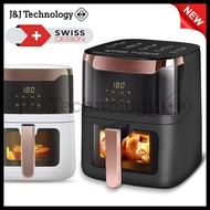 JNJ Technology Digital Air Fryer Big Capacity Intelligent Oil-Free Smokeless Electric (6.5L)