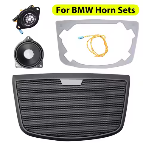 For BMW Center Console Speaker Cover Kit For BMW F30 F31 F32 F34 3GT 3 4 Series Dashboard Loudspeake