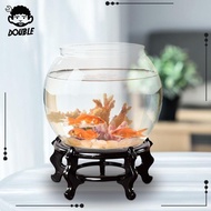 [ Wooden Plant Stand Decorative Plant Holder Multipurpose Chinese Fishbowl Display