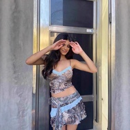 Iamgia Slim-fit Halter Camisole - Slightly Transparent Inner Top