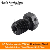 High Quality 3D Printer Nozzle E3D V6 0.4 Nozzle, HS Precision Nozzle