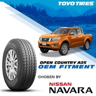 Toyo Tires Open Country A25 (OPA25) 255/60 R 18 108H SUV/4x4 Radial Tire - Original Equipment of Nissan Navara