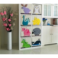 Cartoon Design Toy storage box & Toy organizer ( BOX ONLY )/ Compatible Kallax box multipurpose box 