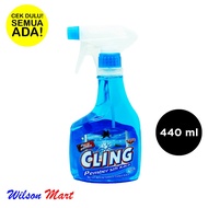 OCEAN FRESH GLASS CLEANING CLING 440 ML SPRAY BOTTLE