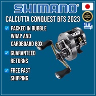 Shimano 23 Calcutta Conquest BFS Baitcasting Reel Fishing Mesin Pancing