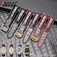 Crocodile Skin Alligator Watchband for PASHA DE CARTIER  W3109151 W3018651 crocodile watch strap men