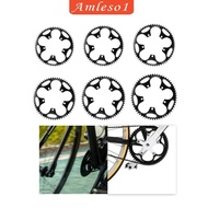 [Amleso1] 130BCD Sprocket Chainwheel Aluminum Crankset Replace Easy Installation Chain Accessories Bike Narrow Wide Chainring for