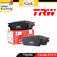TRW Disc Brake Pad Front Toyota Corolla ST171 (GDB798)
