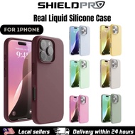 Compatible for iPhone 16e 16 pro max 15 plus Full Silicone Case phone case casing cover 手机壳