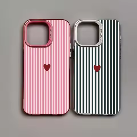 Alternating Heart Print IMD Phone Case For VIVO V60 V50 Lite V40 V30 V30E Y04 Y400 Y36 Y03 Y29 Y31 Y