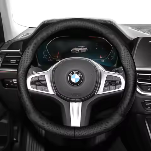 For BMW Steering Wheel Cover Ultra - Thin Micro Fiber Leather e46 e90 e91 f20 e39 e87 g20 e83 e93 f3