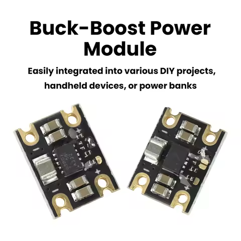 1PC TPS63802 3.3V 5V Lithium Battery Buck-Boost Converter Module Voltage Regulator Step Up Down Powe